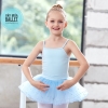 Váy múa 2 dây sao lấp lánh (đen, tím, hồng)