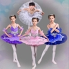 Set váy ballet biểu diễn kèm tất, hoa tay, cài tóc
