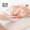 Giày múa ballet mũi cứng kèm lót silicol người lớn, trẻ em