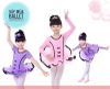 Váy múa 3 nơ viền đen dài tay