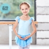 Váy tập múa tiên voan 2 tầng (hồng, xanh, tím, đen)