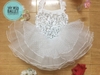 Váy múa kimsa 2 dây 5 tầng