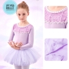 Set áo váy múa ren lệ dài
