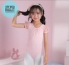 Set áo váy múa phối ren tay lưng