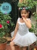 Váy múa kimsa 2 dây 5 tầng