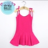 Váy tập múa cotton 2 dây buộc