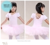 Váy múa tay búp Barbie (hồng, trắng)