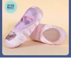 Giày vải múa satin bướm kimsa