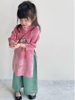 Bộ áo dài nhung thêu kèm vòng