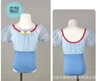 Set váy múa bạch tuyết voan tay bồng (trắng, vàng)