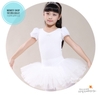 Váy múa tay búp Barbie (hồng, trắng)