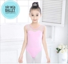 Set áo váy múa cutout lưng buộc nơ (2 màu)