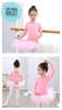 Set áo váy múa basic dài tay (hồng, xanh, tím)