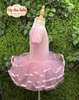 Váy múa nơ lưng viền ngắn