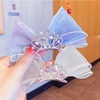 Kẹp nơ vương miện gắn đá