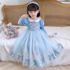 Váy công chúa elsa kèm áo choàng dài s100