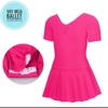 Váy tập múa cotton tay ngắn