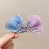 Kẹp nơ vương miện gắn đá