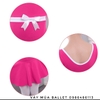 Váy tập múa cotton nơ dài tay 2 màu