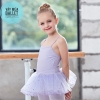 Váy múa 2 dây sao lấp lánh (đen, tím, hồng)