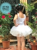 Váy múa kimsa 2 dây 5 tầng