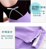 Váy múa tay phối nhung tím