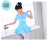 Váy tập múa cotton nơ ngắn tay 4 màu