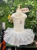 Váy múa 2 dây ren sao lấp lánh