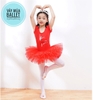 Váy múa cô gái Ballerina 3 màu: đỏ, xanh, hồng