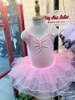 Váy múa dây đan sao hồng