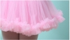 Váy múa ren tutu dài tay (hồng, tím)