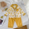 Bộ Pizama thỏ thô cotton Beemo
