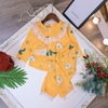 Bộ pizama thô cotton đại nhiều mẫu