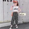 Bộ quần bom + áo croptop