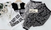 Bộ quần bom + áo croptop