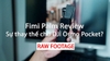 Trên tay máy quay cầm tay 4K Osmo tích hợp gimbal của DJI