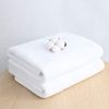 10 cái Khăn tắm 35x80cm 100% cotton màu White 100g/c
