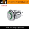 nut-nhan-nha-chong-nuoc-12mm-co-led-xanh-do-12mm-3-9v