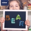(Chữ) Bộ Chữ Cái Nam Châm Hình Con Vật Ngộ Nghĩnh - mideer letter magnets
