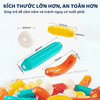 (100pcs) Đồ chơi xếp hình nam châm ánh sáng cầu vồng 100pcs Mideer