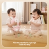 Thỏ bông kể chuyện quần hồng chấm bi trắng size 25cm - Tân Việt