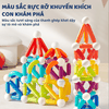 (60pcs) Đồ chơi xếp hình nam châm cho bé 60pcs Mideer MD1431