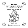 Sách Tô màu Coco Wyo - Những niềm vui nhỏ bé - Đinh Tị