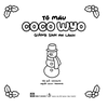 Sách Tô màu Coco Wyo - Giáng Sinh An Lành - Đinh Tị