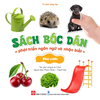 Khu vườn - Sách bóc dán phát triển ngôn ngữ và nhận biết - Đinh Tị