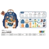 Đồ Chơi Nhà Bếp Có Thể Xếp Lại Mang Như Balo - Hàng Chính Hãng Bowa 8787p - Kitchen Set School Bag Role