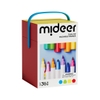 (36 màu) Bút lông màu mỹ thuật cao cấp - mideer washable marker dual-tip 36 colour