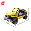 Đồ Chơi Xếp Hình Xe Đua Tốc Độ Bánh Chạy Đà Được - Qman 6002