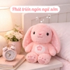 Thỏ bông kể chuyện tai dài hồng chấm bi size 25 - Tân Việt