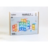 Bộ 100 mảnh xếp hình  nam châm ánh sáng thả bóng - Mideer Magnetic tiles marble run